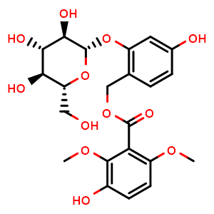 Chemical structure of Curculigoside C , CAS 851713-74-1, AChemBlock X217507