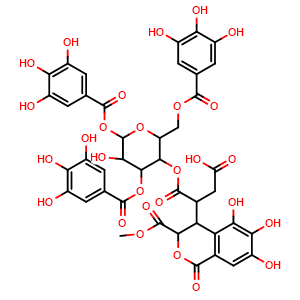 Chemical structure of Methyl neochebulinate , CAS 1236310-34-1, AChemBlock X217512