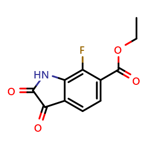 ethyl 7-fluoro-2,3-dioxoindoline-6-carboxylate