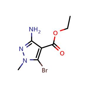ethyl 3-amino-5-bromo-1-methyl-1H-pyrazole-4-carboxylate