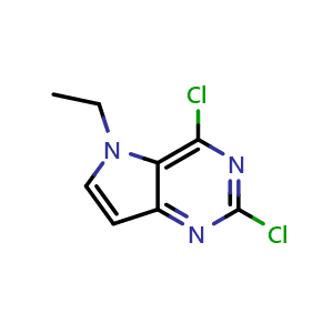 2,4-dichloro-5-ethyl-5H-pyrrolo[3,2-d]pyrimidine