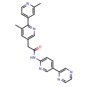 Chemical structure of LGK-974 (WNT974) , CAS 1243244-14-5, AChemBlock X217586