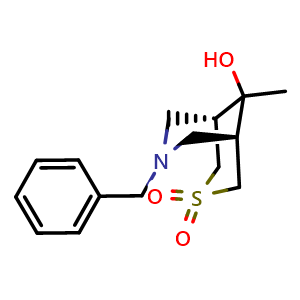 (1R,5S)-7-benzyl-9-hydroxy-9-methyl-3-thia-7-azabicyclo[3.3.1]nonane 3,3-dioxide