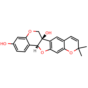Chemical structure of Tuberosin , CAS 41347-45-9, AChemBlock X217593