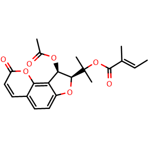 Chemical structure of Isoedultin , CAS 43043-08-9, AChemBlock X217601