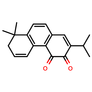 Chemical structure of Dehydromiltirone , CAS 116064-77-8, AChemBlock X217626