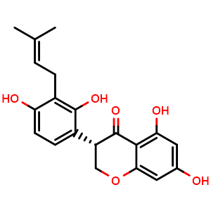 Chemical structure of Dihydrolicoisoflavone , CAS 164163-92-2, AChemBlock X217631