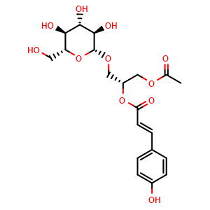 Chemical structure of Regaloside I , CAS 126239-78-9, AChemBlock X217646