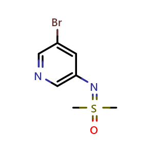 ((5-bromopyridin-3-yl)imino)dimethyl-l6-sulfanone