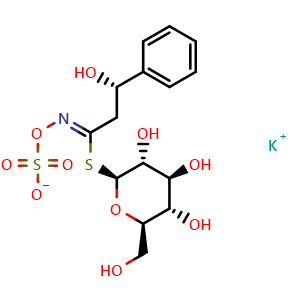 Chemical structure of Glucobarbarin , CAS 21087-78-5, AChemBlock X217716
