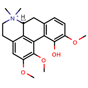 Chemical structure of Menisperine , CAS 25342-82-9, AChemBlock X217736