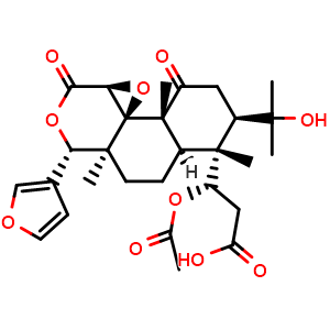 Chemical structure of Nomilinic acid , CAS 35930-20-2, AChemBlock X217740