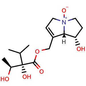 Chemical structure of Echinatine N-oxide , CAS 20267-93-0, AChemBlock X217756