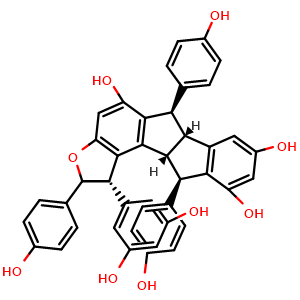 Chemical structure of Carasiphenol C , CAS 868168-04-1, AChemBlock X217760