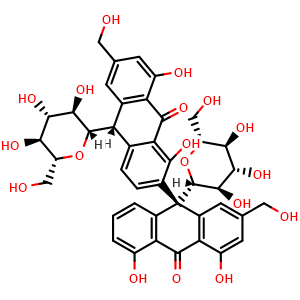 Chemical structure of Barbaloin-related compound A , CAS 473225-21-7, AChemBlock X217763