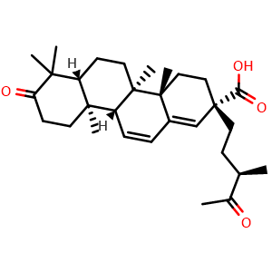 Chemical structure of 3-Oxo-alpha-ilexanolic acid , AChemBlock X217795
