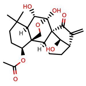 Chemical structure of Lasiodin , CAS 28957-08-6, AChemBlock X217797