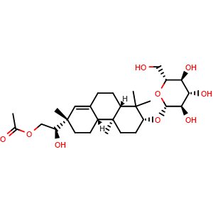 Chemical structure of Hythiemoside A , CAS 853267-91-1, AChemBlock X217801