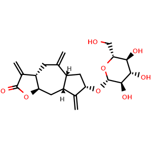 Chemical structure of Vernoflexuoside , CAS 57576-33-7, AChemBlock X217810