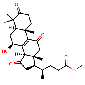 Chemical structure of Methyl lucidenate A , CAS 105742-79-8, AChemBlock X217811