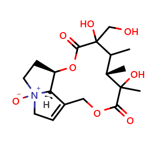 Chemical structure of Sceleratine N-oxide , CAS 103184-92-5, AChemBlock X217823