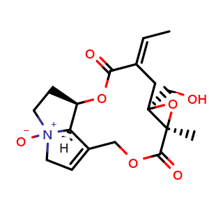 Chemical structure of Erucifolin N-oxide , CAS 123864-94-8, AChemBlock X217824
