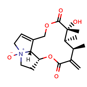 Chemical structure of Senecivernine N-oxide , CAS 101687-28-9, AChemBlock X217827