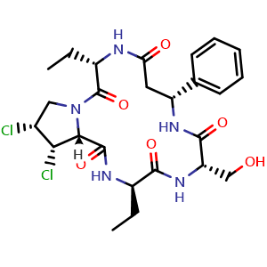 Chemical structure of Astin C , CAS 148057-23-2, AChemBlock X217831