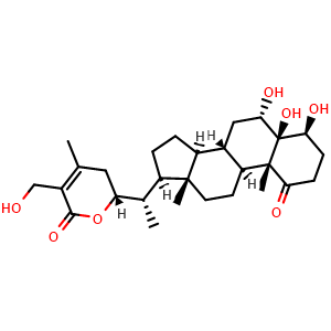Chemical structure of Somnifericin , CAS 173693-57-7, AChemBlock X217848