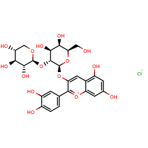 Cyanidin-3-O-lathyroside chloride