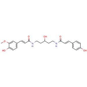 N-trans-p-Coumaroyl-N'-trans-feruloyl-3-hydroxy-cadaverine