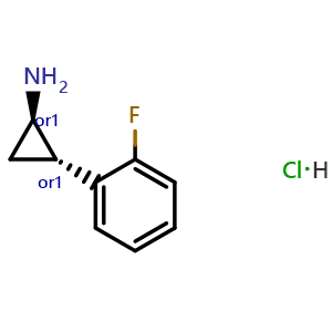 trans-2-(2-fluorophenyl)-cyclopropanamine hydrochloride