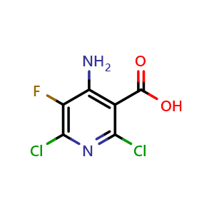 4-amino-2,6-dichloro-5-fluoronicotinic acid