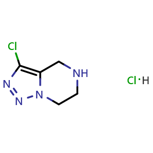 3-chloro-4,5,6,7-tetrahydro-[1,2,3]triazolo[1,5-a]pyrazine hydrochloride