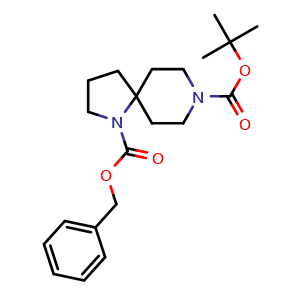 1-benzyl 8-(tert-butyl) 1,8-diazaspiro[4.5]decane-1,8-dicarboxylate