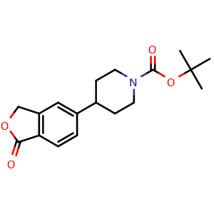 tert-butyl 4-(1-oxo-1,3-dihydroisobenzofuran-5-yl)piperidine-1-carboxylate