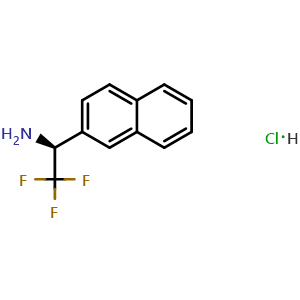 (S)-2,2,2-trifluoro-1-(naphthalen-2-yl)ethan-1-amine hydrochloride