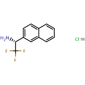 (R)-2,2,2-trifluoro-1-(naphthalen-2-yl)ethan-1-amine hydrochloride