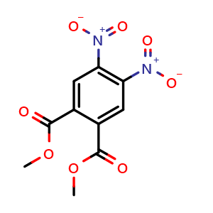 Chemical structure of Dimethyl 4,5-Dinitrophthalate , CAS 1338834-62-0, AChemBlock Y218113