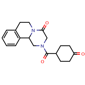 2-(4-Oxocyclohexanecarbonyl)-2,3,6,7-tetrahydro-1H-pyrazino[2,1-a]isoquinolin-4(11bH)-one