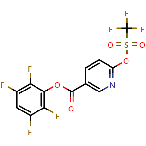 2,3,5,6-Tetrafluorophenyl 6-[[(Trifluoromethyl)sulfonyl]oxy]nicotinate