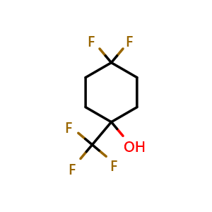 4,4-Difluoro-1-(trifluoromethyl)cyclohexanol