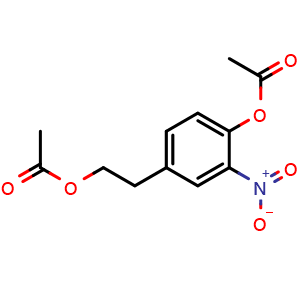 4-Acetoxy-3-nitrophenethyl Acetate