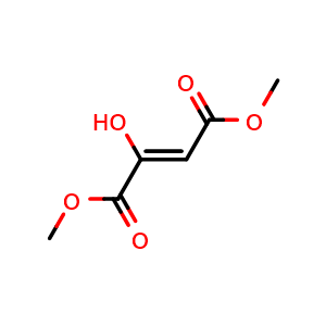 Chemical structure of Dimethyl 2-Hydroxyfumarate , CAS 129993-73-3, AChemBlock Y218285