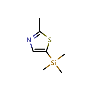 2-Methyl-5-(trimethylsilyl)thiazole