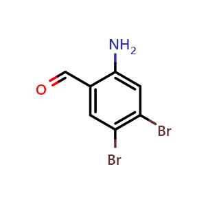2-Amino-4,5-dibromobenzaldehyde