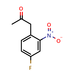 1-(4-fluoro-2-nitrophenyl)propan-2-one