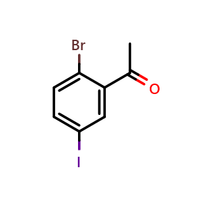 1-(2-bromo-5-iodophenyl)ethan-1-one