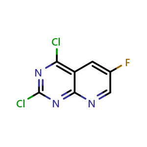 2,4-dichloro-6-fluoropyrido[2,3-d]pyrimidine