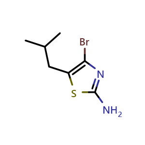 4-bromo-5-isobutylthiazol-2-amine